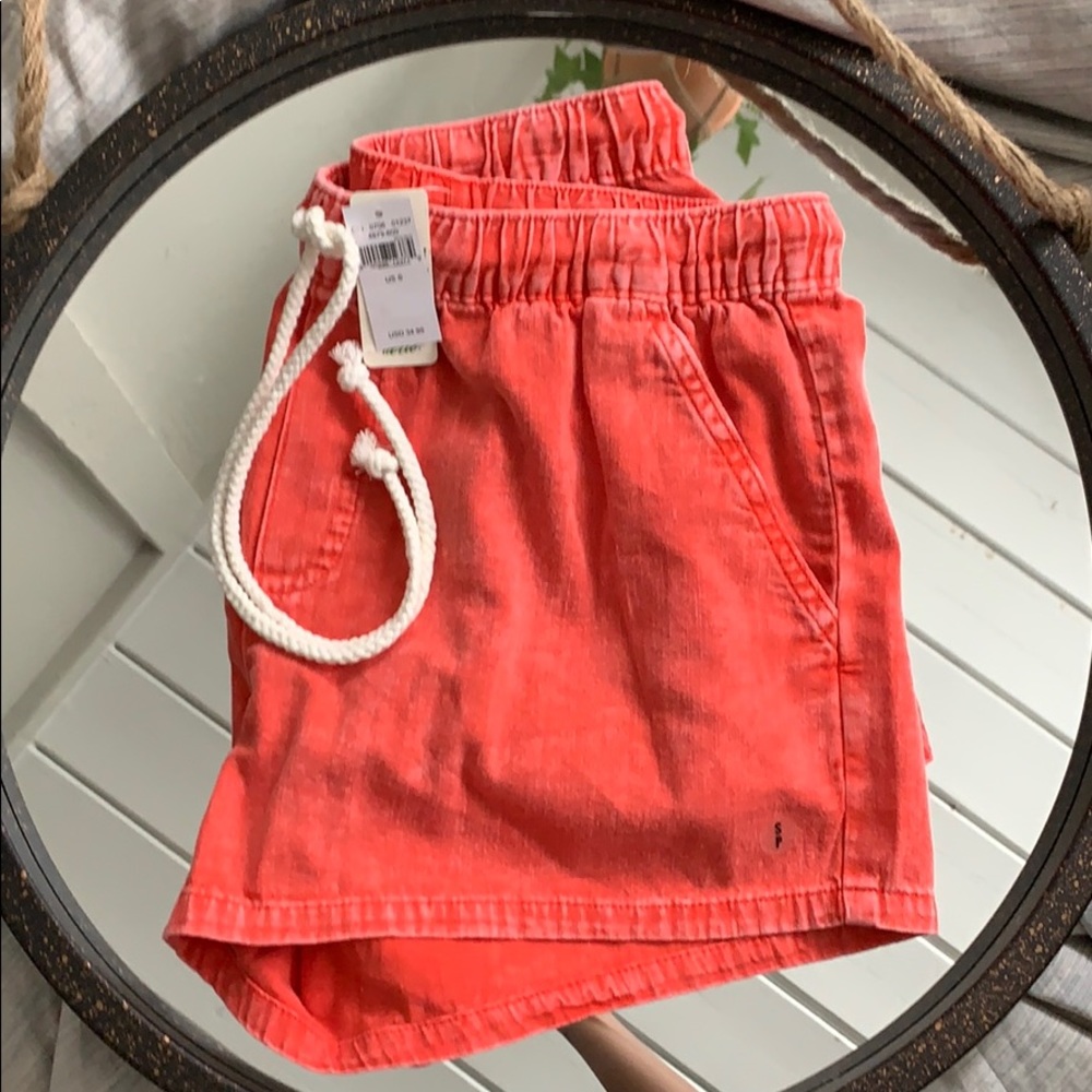 Red aerie shorts NWT